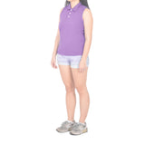 Sleeveless Polo - Lavender