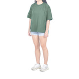 Boxy Tshirt - Ash Green