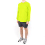 Long Sleeve Tshirt - Neon Safety Green