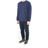 Long Sleeve Tshirt - Navy Blue