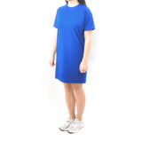 Short Tshirt Dress - Electric Blue