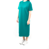 Long Tshirt Dress - Jade Green