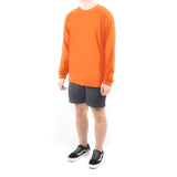 Long Sleeve Tshirt - Neon Safety Orange