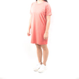 Short Tshirt Dress - Copper Rose