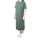 Long Tshirt Dress - Ash Green