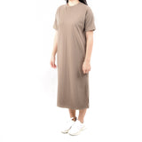 Long Tshirt Dress - Loaded Brown