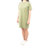 Short Tshirt Dress - Fine Olive