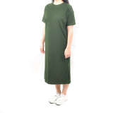 Long Tshirt Dress - Moss Green