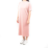 Long Tshirt Dress - Muted Pink