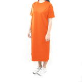 Long Tshirt Dress - Neon Safety Orange