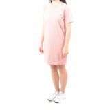 Short Tshirt Dress - Muted Pink