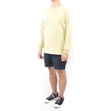 Long Sleeve Tshirt - Cream Yellow