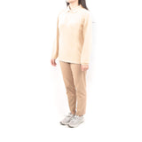 Long Sleeve Polo Shirt - Cream Yellow