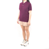 Unisex Short Sleeve Polo Shirt - Magenta