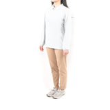 Long Sleeve Polo Shirt - White