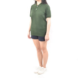 Unisex Short Sleeve Polo Shirt - Moss Green