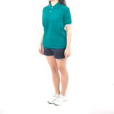 Unisex Short Sleeve Polo Shirt - Jade Green