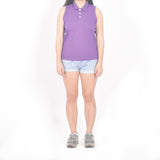 Sleeveless Polo - Lavender