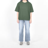 Boxy Tshirt - Moss Green