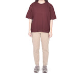 Boxy Tshirt - Dark Maroon