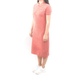 Long Polo Dress - Acid Rumberry