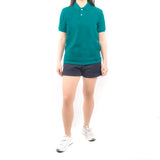 Unisex Short Sleeve Polo Shirt - Jade Green