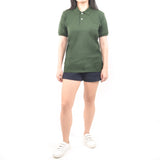 Unisex Short Sleeve Polo Shirt - Moss Green