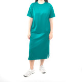 Long Tshirt Dress - Jade Green