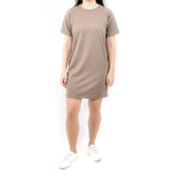 Short Tshirt Dress - Loaded Brown