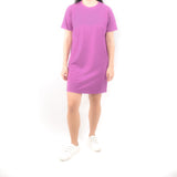 Short Tshirt Dress - Dahlia Mauve