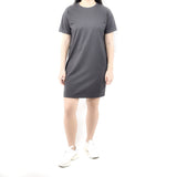 Short Tshirt Dress - Steel Gray