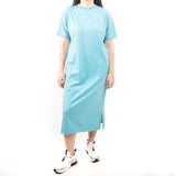 Long Tshirt Dress - Venom Blue