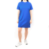 Short Tshirt Dress - Electric Blue