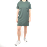 Short Tshirt Dress - Ash Green