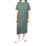 Long Tshirt Dress - Ash Green