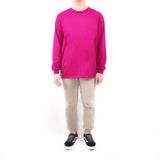 Long Sleeve Tshirt - Neon Fuchsia Pink