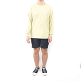 Long Sleeve Tshirt - Cream Yellow