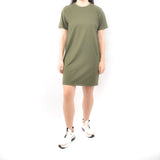 Short Tshirt Dress - Covert Green