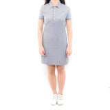 Short Polo Dress - Mohair Gray