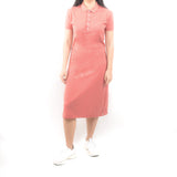 Long Polo Dress - Acid Rumberry