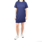 Short Tshirt Dress - Navy Blue