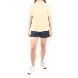 Unisex Short Sleeve Polo Shirt - Cream Yellow