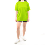 Relaxed Fit Tshirt - Neon Safety Green