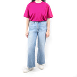 Relaxed Fit Tshirt - Neon Fuchsia Pink