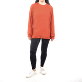 Long Sleeve Tshirt - Rust Copper Orange