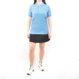 Unisex Short Sleeve Polo Shirt - Light Sky Blue