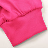 Long Sleeve Tshirt - Neon Fuchsia Pink