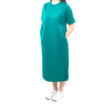 Long Tshirt Dress - Jade Green