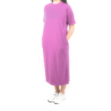 Long Tshirt Dress - Dahlia Mauve