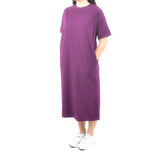 Long Tshirt Dress - Magenta